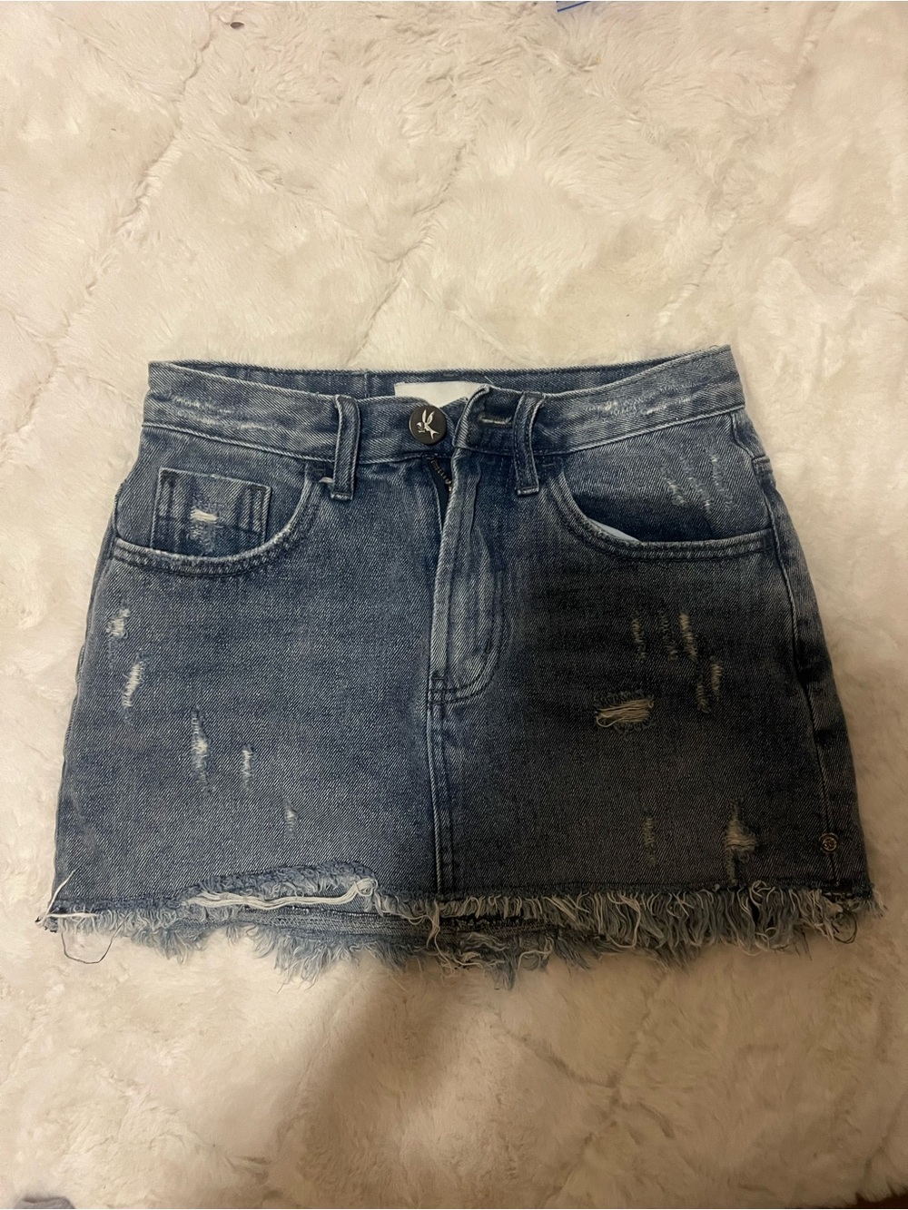 One teaspoon denim skirt size 24